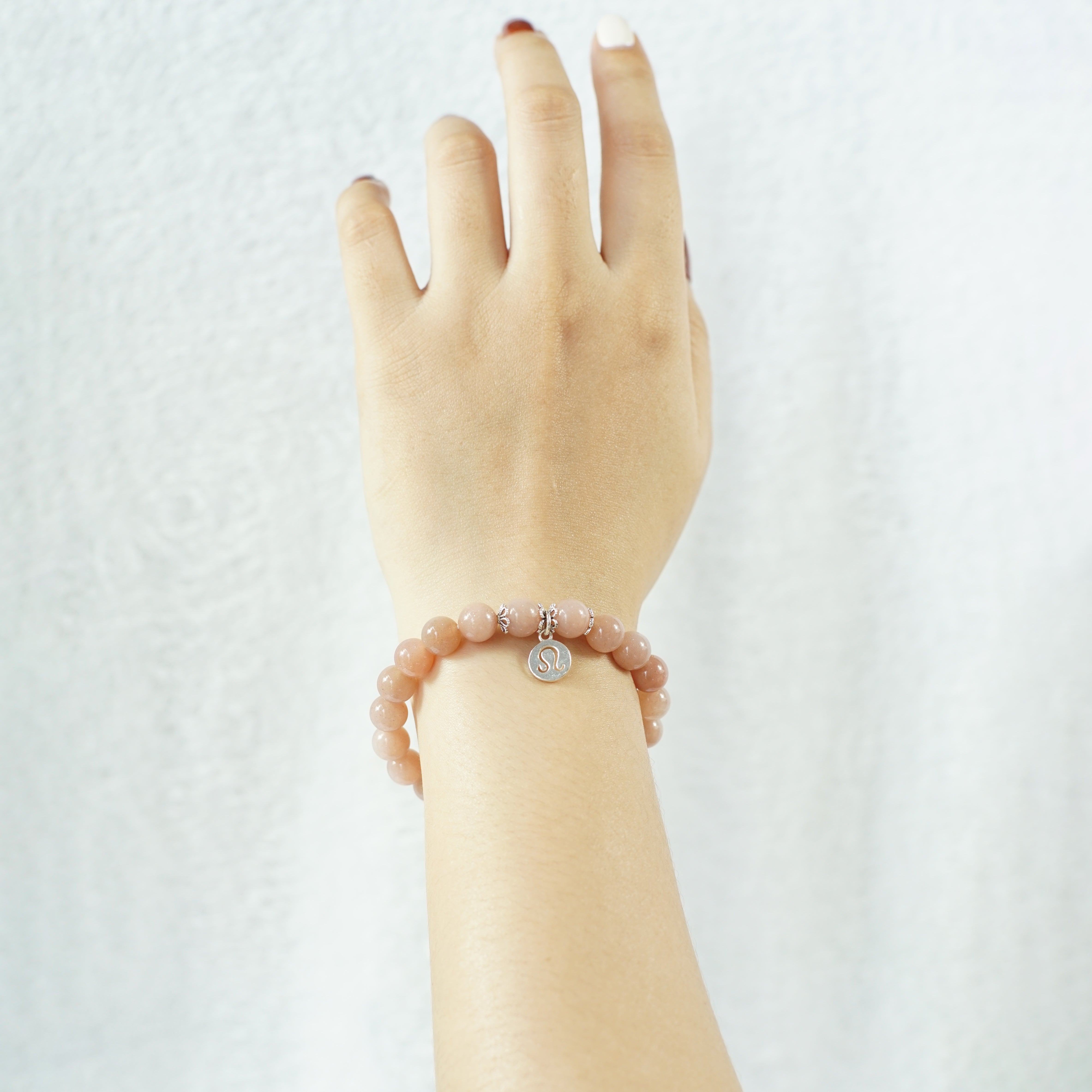 Leo Zodiac Sign - Sunstone Gemstone Bracelet