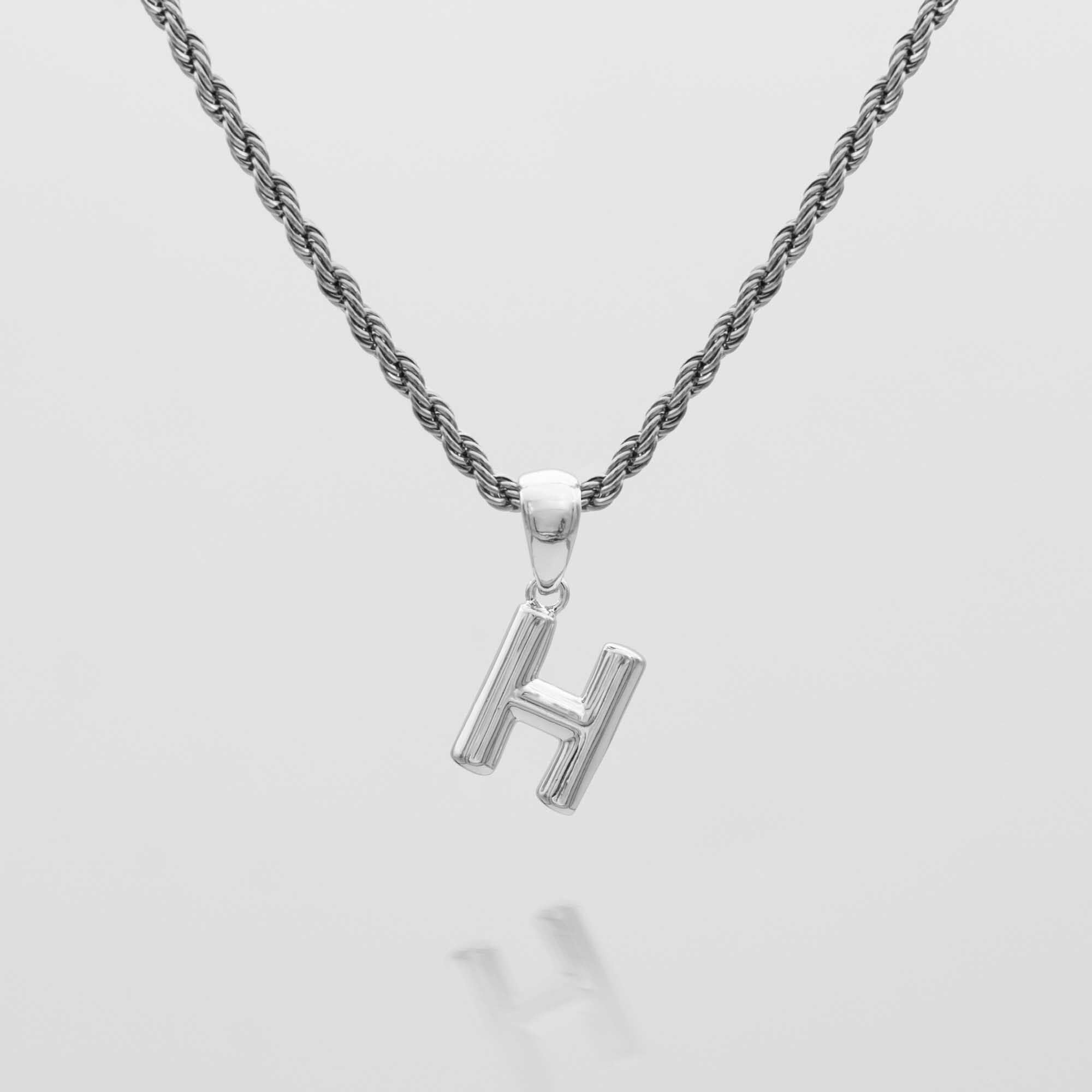 Mini Bubble Initial Necklace