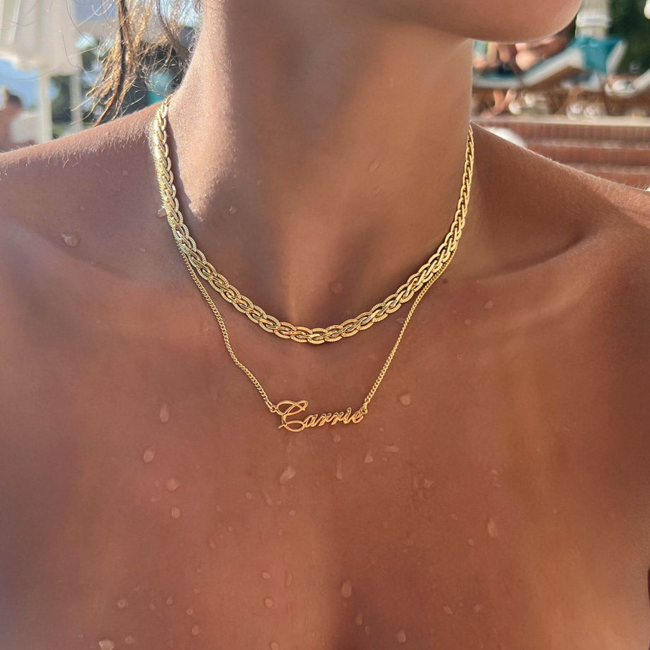 LuxeName Eternity Necklace