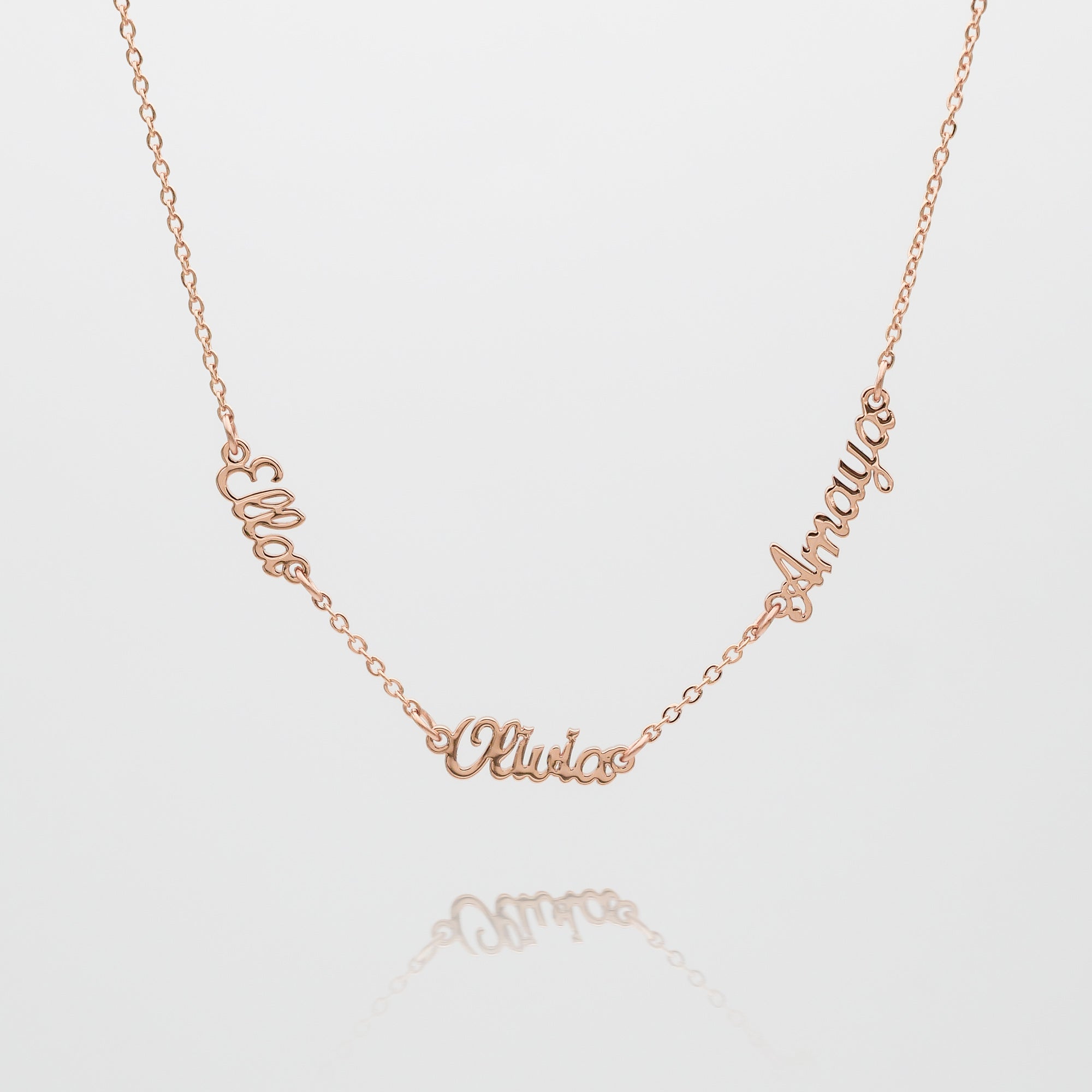 Miami Multiple Name Necklace
