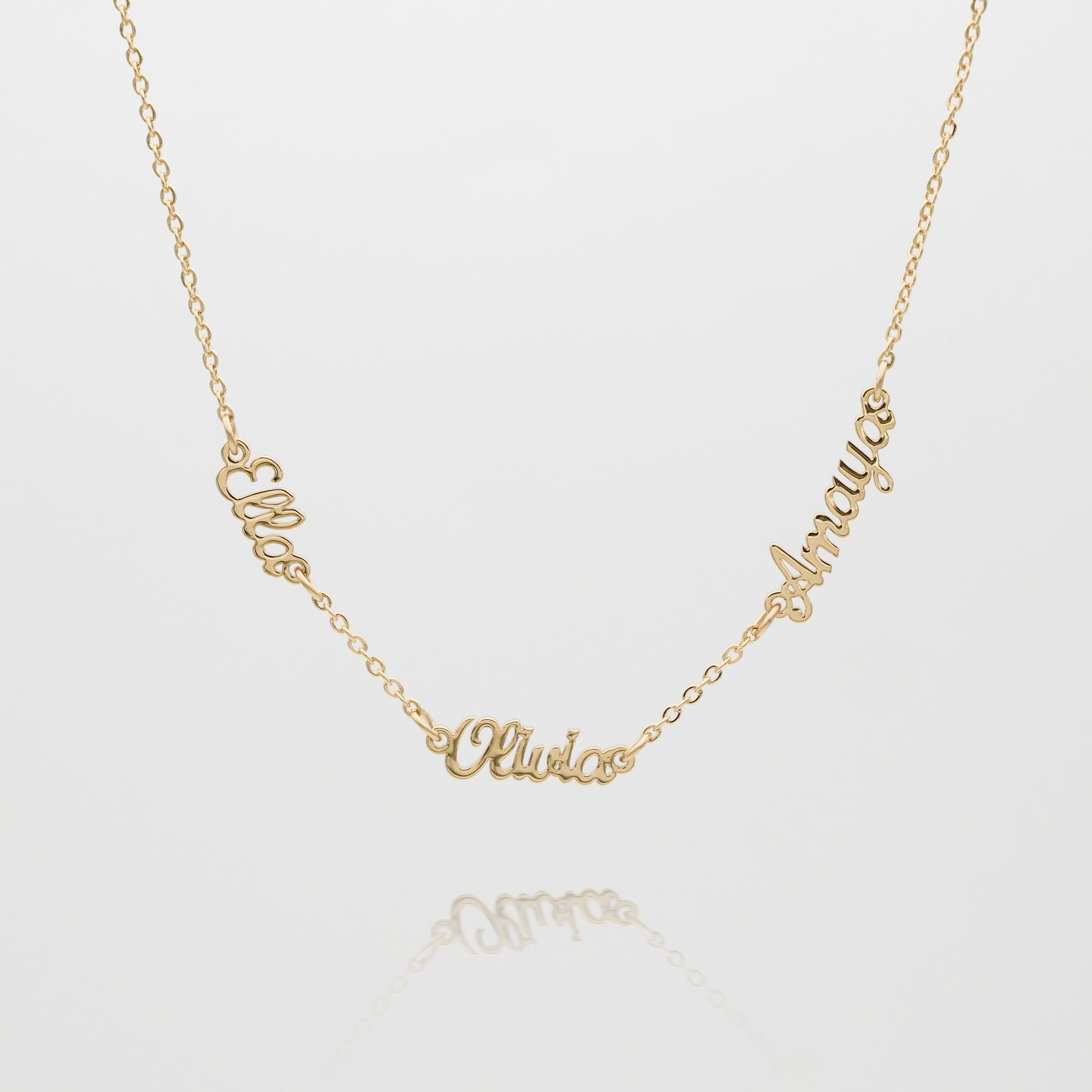 Miami Multiple Name Necklace